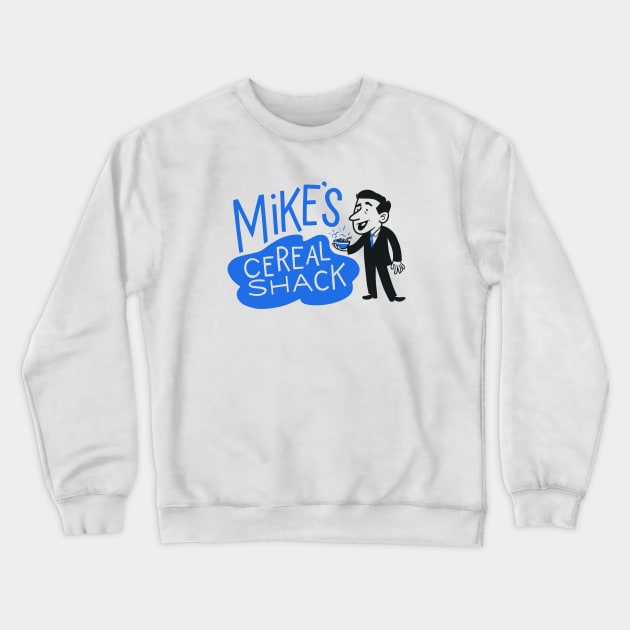 The Office - Mike's Cereal Shack Logo Crewneck Sweatshirt by sombreroinc